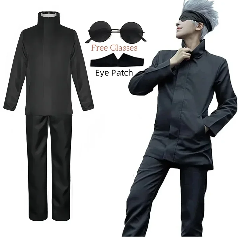 Anime Cosplay Gojo - Kostium Cosplay Anime Jujutsu Kaisen Gojo