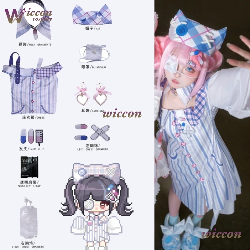 Anime Cosplay Ideas Girl - Ynot Infinity Nikki Strój Cosplay Peruka