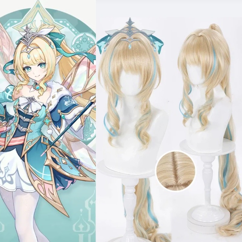 Anime Cosplay Long Hair - Peruka cosplayowa Vesna Strivozha z gry