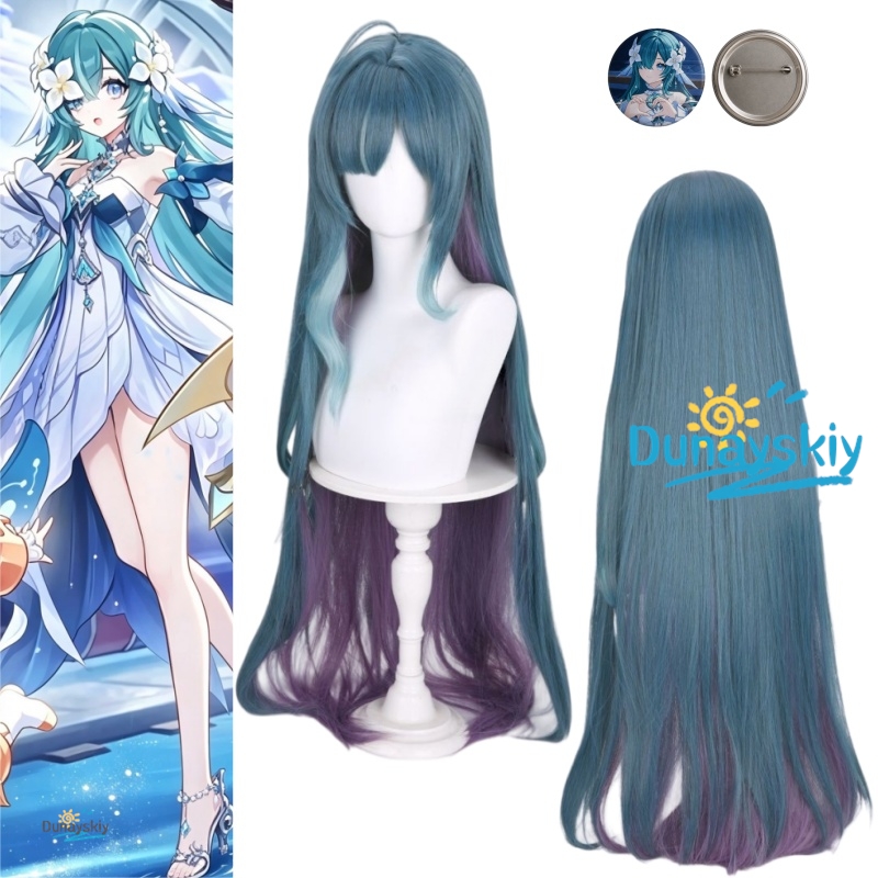 Anime Cosplay Long Hair - Peruka do cosplayu Vodyanitsa z gry
