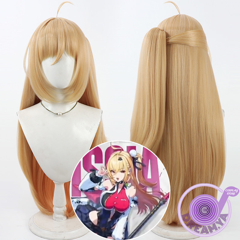 Anime Cosplay Long Hair - Peruka Cosplay Cissia Zenless Zone Zero,