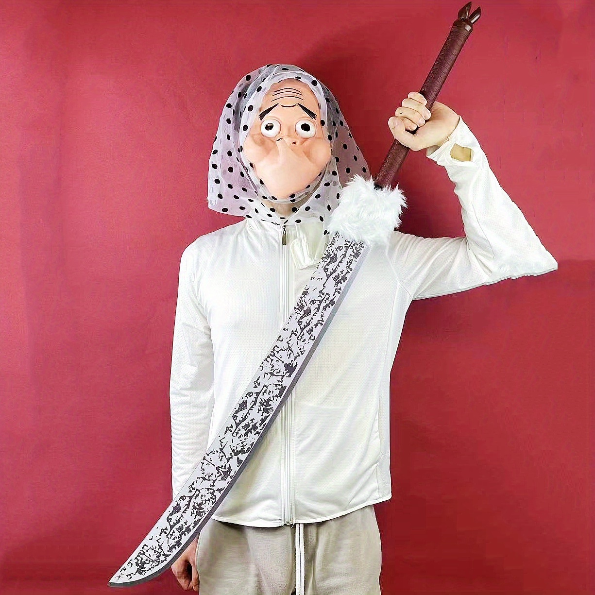 Anime Cosplay Sword - 50-calowy Fushiguro Toji Katana Duży Miecz