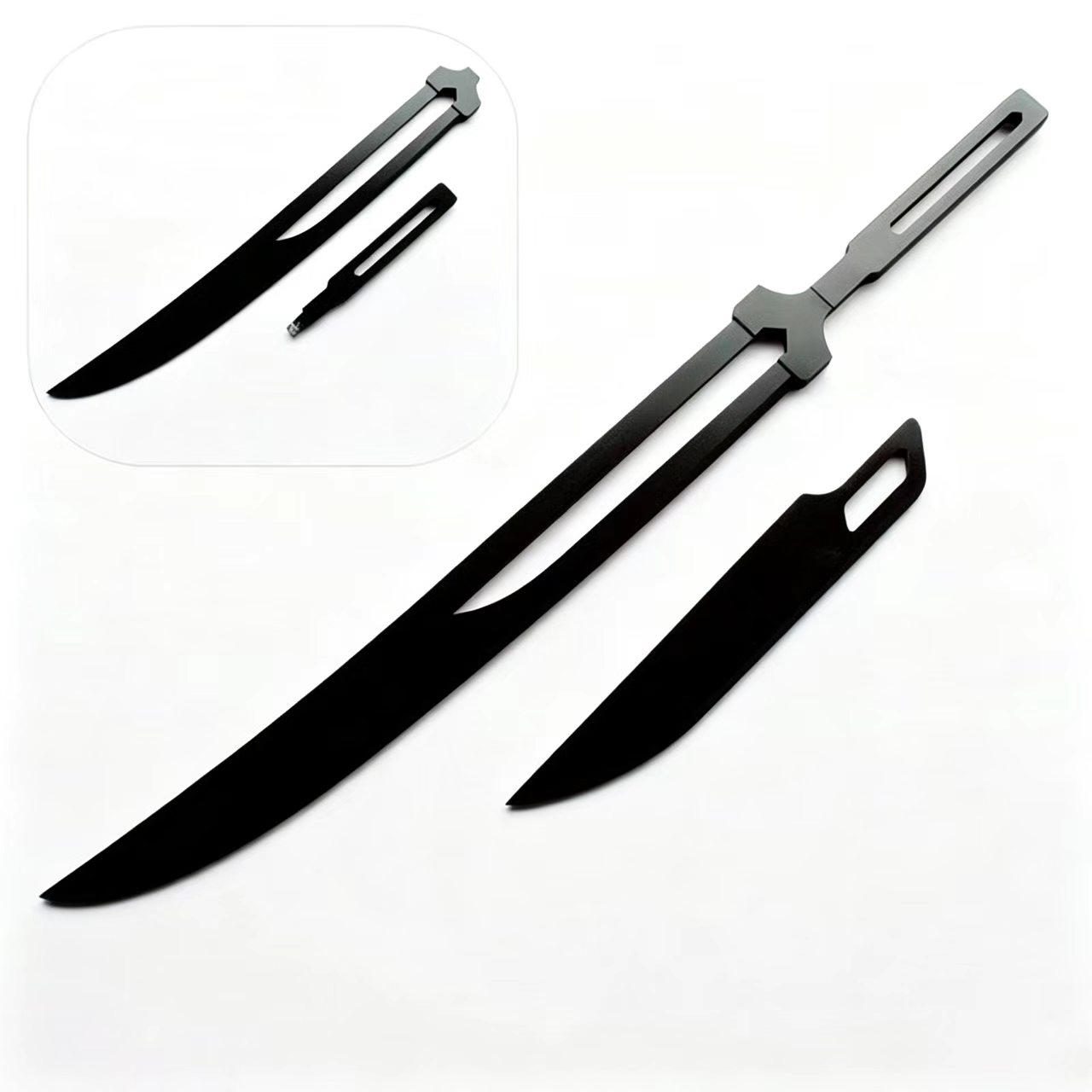 Anime Cosplay Sword - Replika miecza Kurosaki Ichigo, rekwizyt do