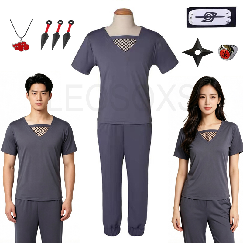 Anime Cosplay Ninja - Kostium Cosplay Uchiha Itachi Anime Akatsuki