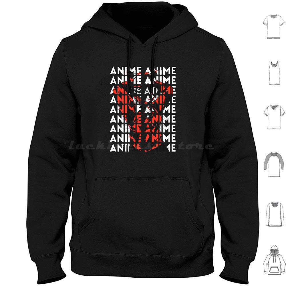 Anime Cosplay Ideas Girl - Bluza z kapturem z bawełny z