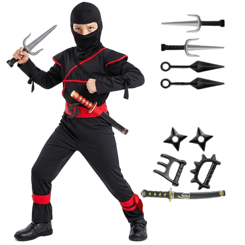 Anime Cosplay Sword - Japoński strój samuraja dla dzieci, przebranie