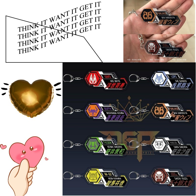 Akrylowy brelok z logo Kamen R – Anime Cosplay Kamen Rider recenzja i cena