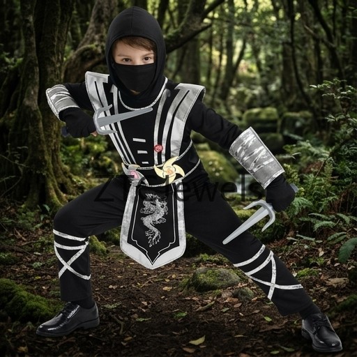 Kostium Cosplay Srebrny Smok N – Anime Cosplay Ninja recenzja i cena