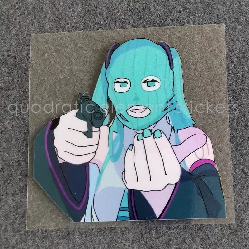 Naklejka na motocykl Miku, wod – Cosplay Anime N recenzja i cena