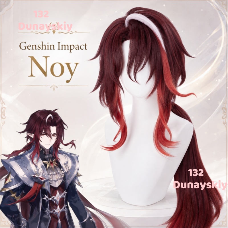 Peruka cosplayowa Genshin Impa – Anime Cosplay Long Hair recenzja i cena