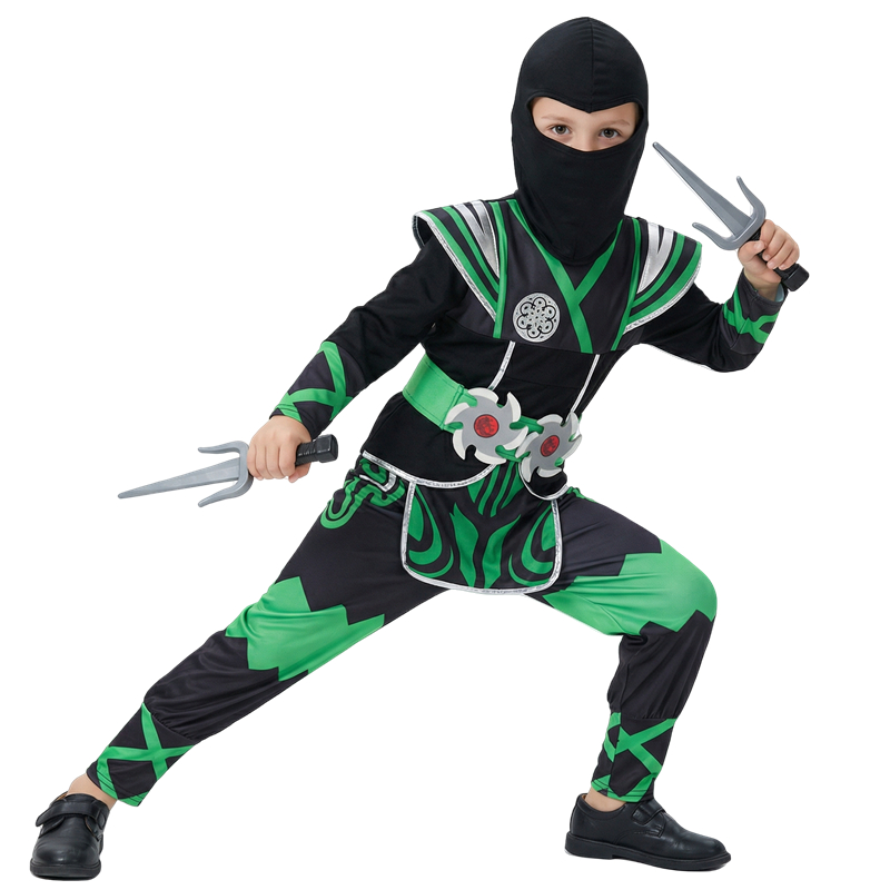 Kostium Zielonego Ninja dla Dz – Anime Cosplay Ninja recenzja i cena