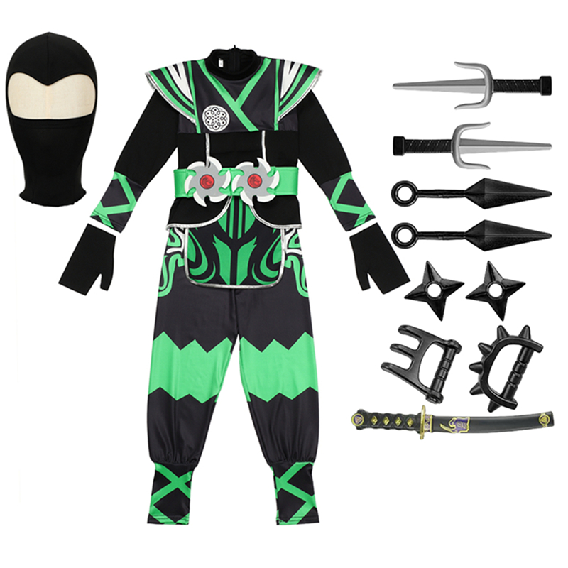 Kostium Zielonego Ninja dla Dz – Anime Cosplay Ninja recenzja i cena