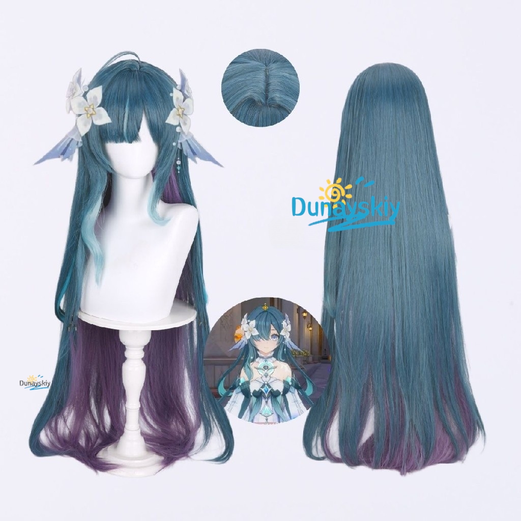 Peruka do cosplayu Vodyanitsa  – Anime Cosplay Long Hair recenzja i cena