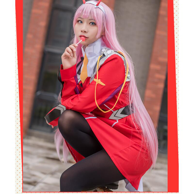 Anime 02 sukienki DARLING in t – Anime Cosplay Zero Two recenzja i cena