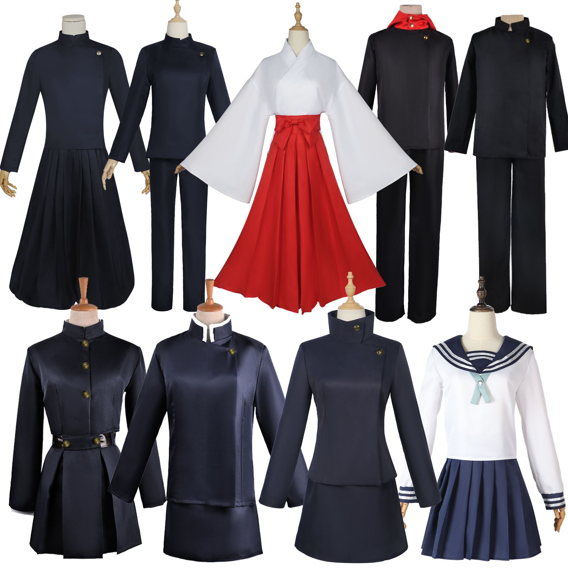 Stroje cosplay z Jujutsu Kaise – Anime Cosplay Gojo recenzja i cena